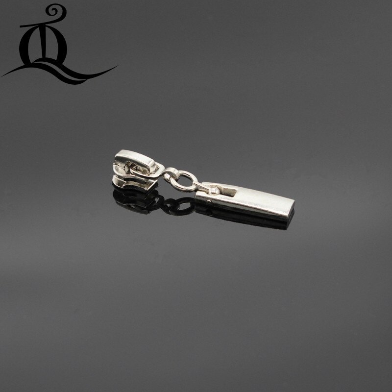 5 stücke 3 # mix perle zipper reparatur kits zipper pull Metall zipper slider,zipper kopf, Kleid, tasche und koffer zubehör, kleidung, b