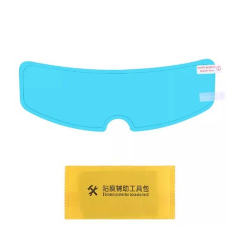 Helmet anti-fog film motorcycle helmet anti-rain film electric car helmet anti-rain film helmet anti-rain film