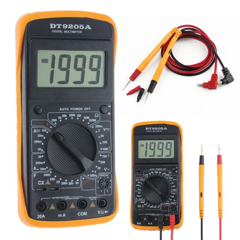 Multimeter Digital LCD Display Electric Tester measure Digital Multimeter Ammeter tester device tool