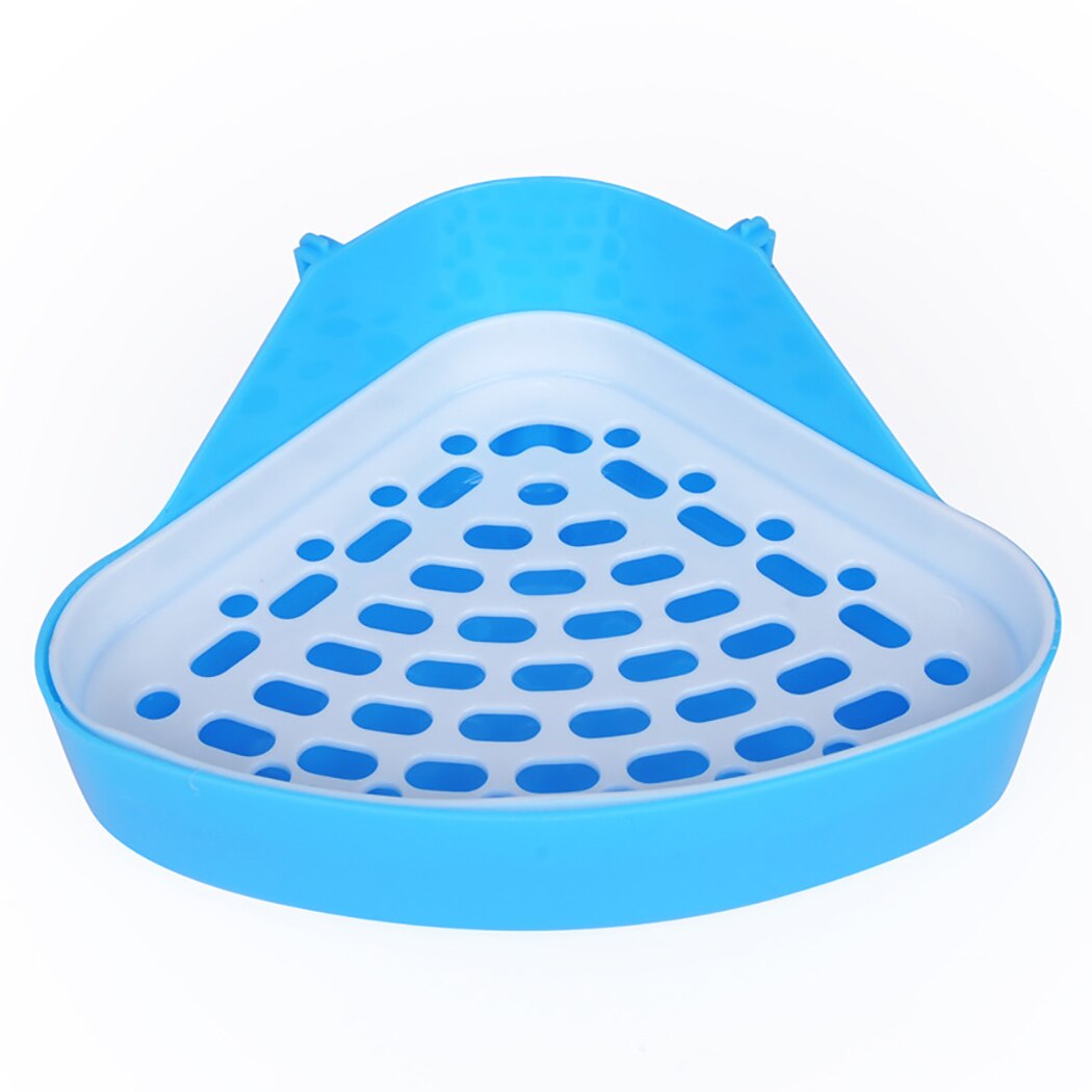 Toilettes pour animaux domestiques, toilettes pour Hamster, Portable, pour l'entraînement des animaux domestiques, facile à nettoyer, petit Animal triangulaire, fournitures de nettoyage pour animaux de compagnie, 1 pièces