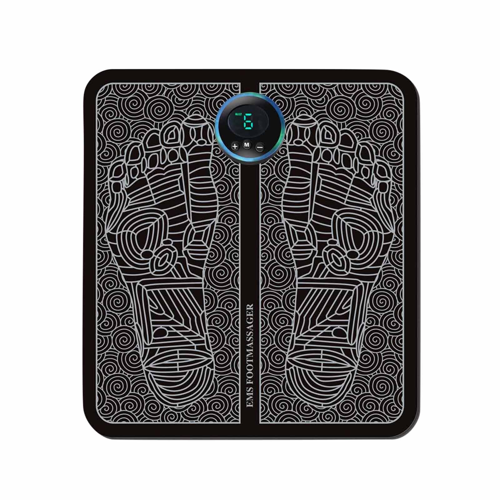 Leg Reshaping Foot Massager Bath Mat Leg Foot Muscle Stim Massage Mat Electric Pulse Foot Massaging Pad Bathroom Accessories