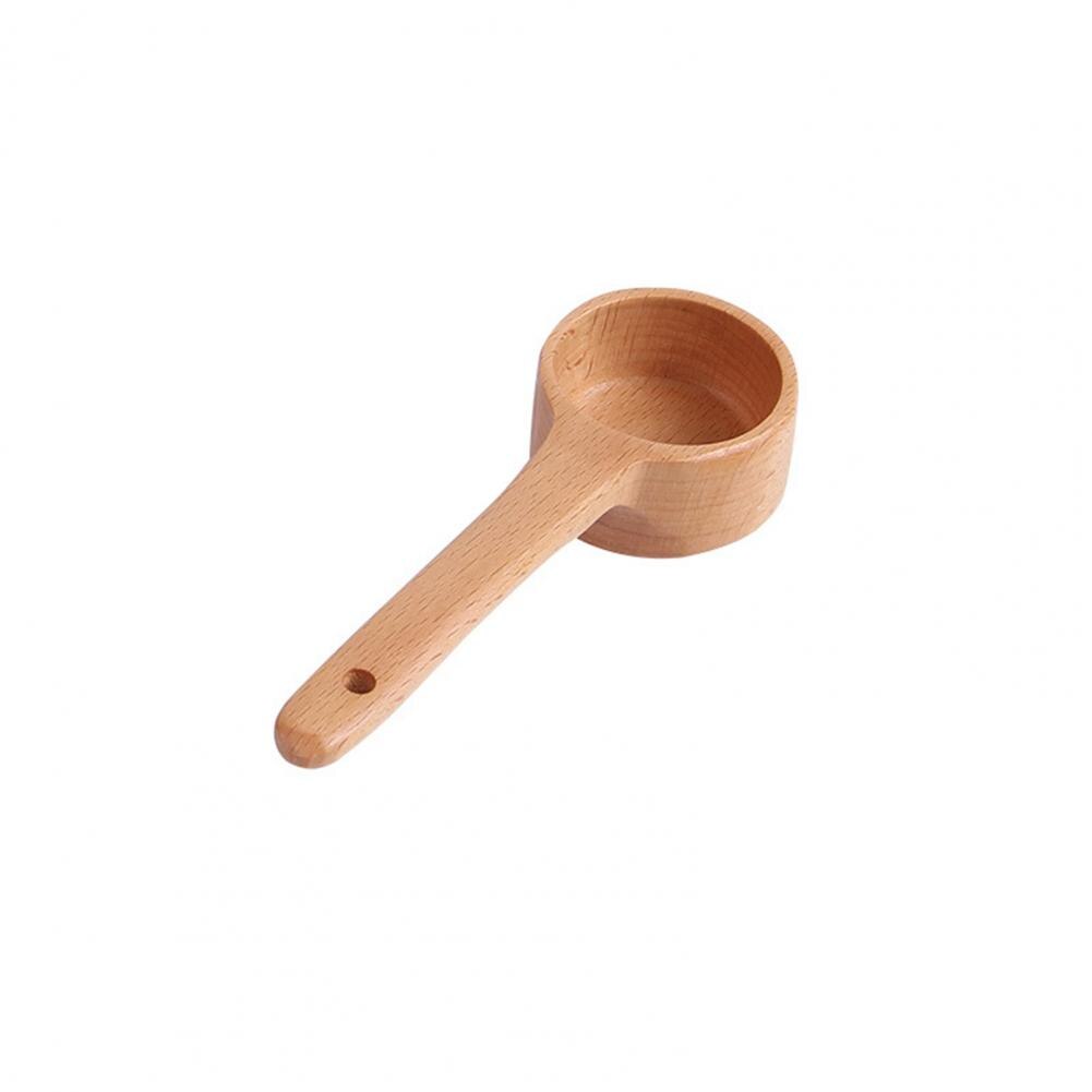 Gewürz Löffel Multifunktionale Lange Griff Holz Haushalt Kaffee Scoop für Küche: klein