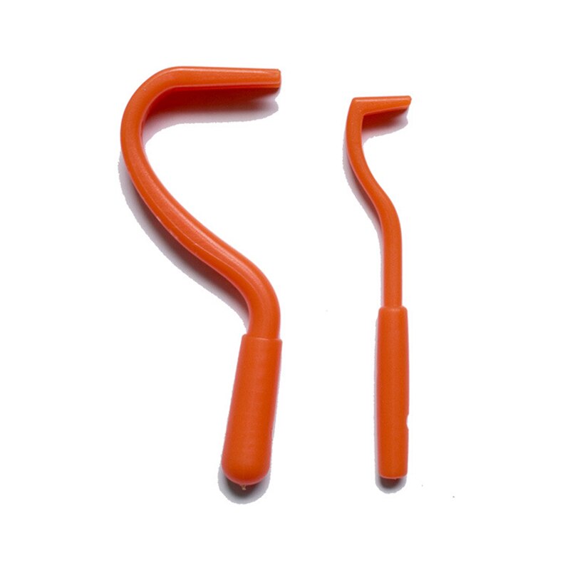 1Set Pet Flea Remover Tool Plastic Scratching Hook Remover Pet Cat Dog Grooming Supplies Tick Removal Tool Tweezers Comb: Dark Orange