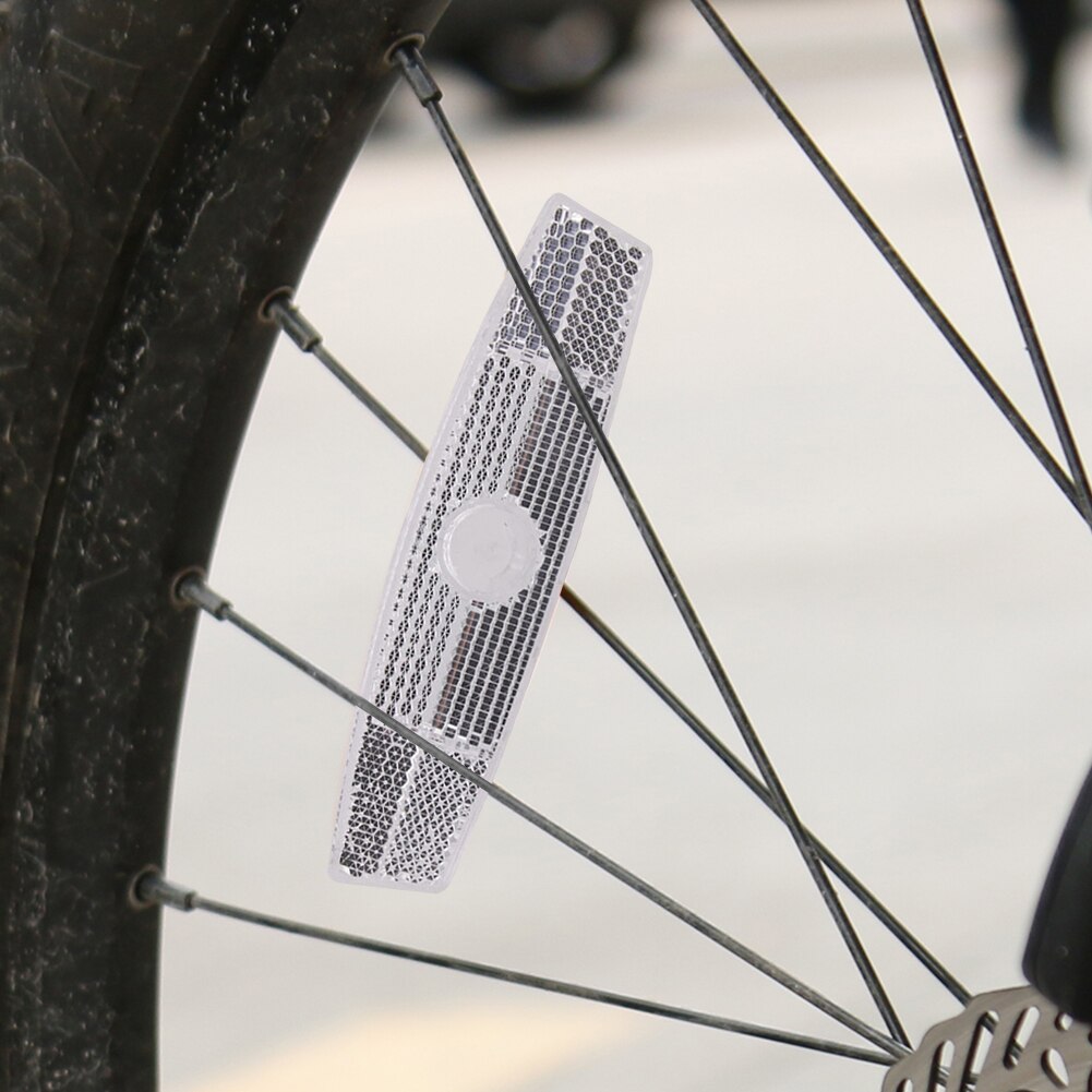 Rennrad Warnung Speichen Reflektor Stahl Draht Lampe Warnung Bänder MTB Fahrrad Felge Reflektierende Berg Clips