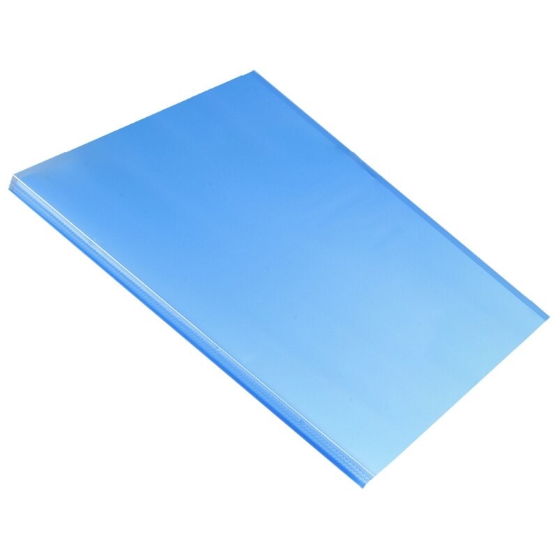4k Drawing Paper Painting File Document Folder 20/30Pages Paper Holder Organizer 1XCB: BLUE 20