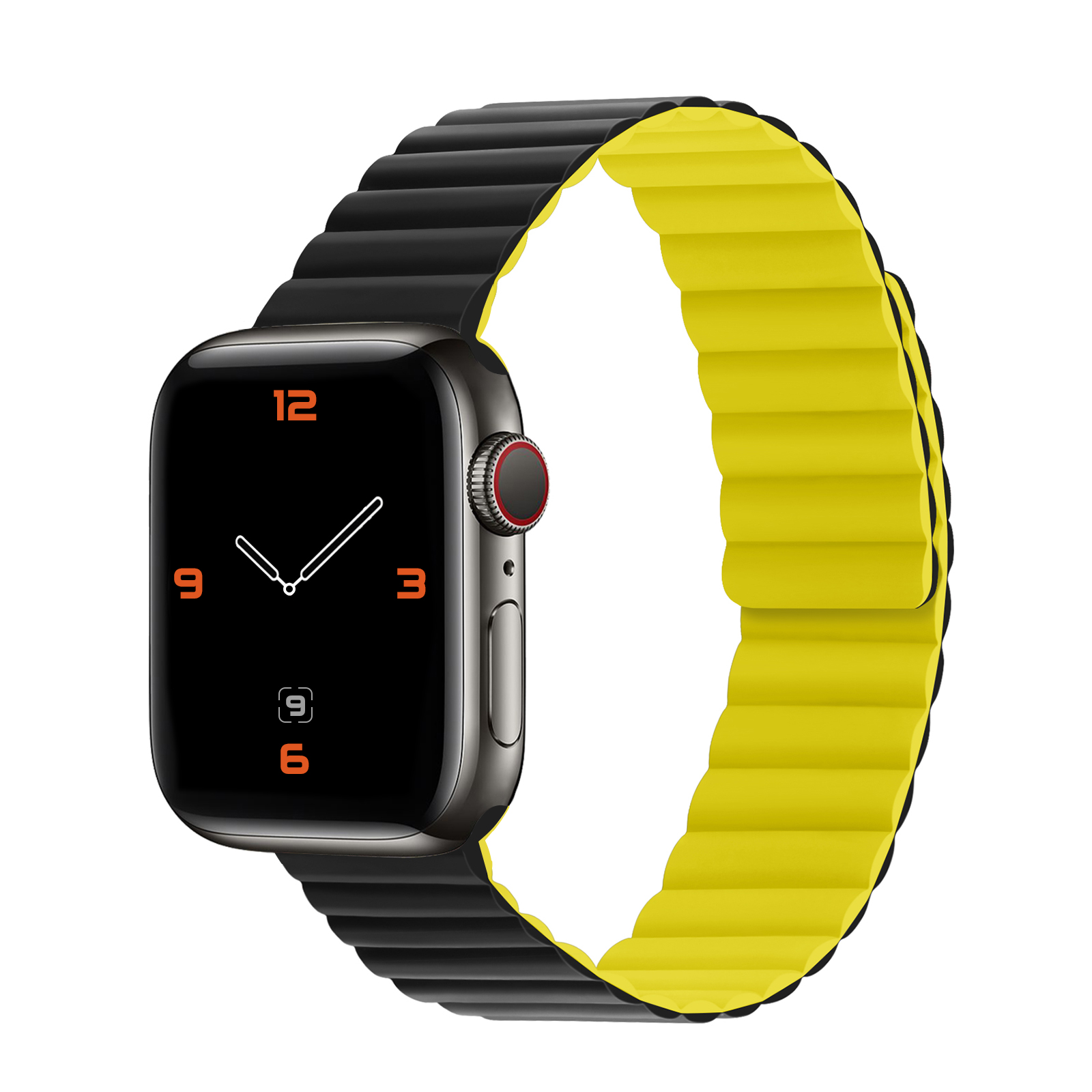 Silikon-Magnetarmband für Apfel Uhr Ultra 49 mm 6 5 4 SE 44 mm 40 mm 10 9 8 7 41 mm 42 mm 45 mm 46 mm Ersatzband iWatch Gürtel