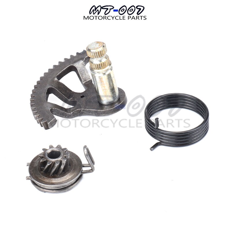 Kit de resorte de piñón de arranque para moto, piezas de motor de Mini moto SR sx, 65 SX, 50CC, 65CC: set