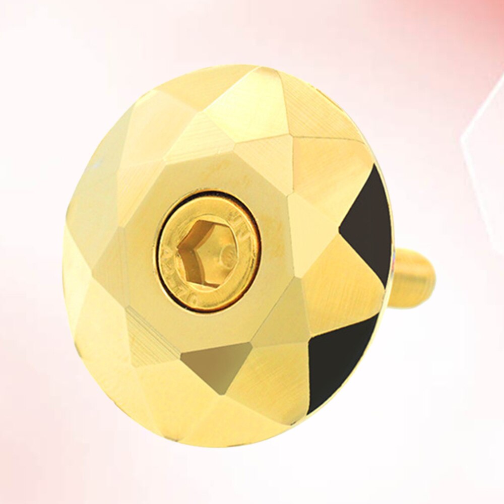 1Pc Aluminium Bike Headset Cover Mtb Headset Accessoires Op-Racefiets Hoofd Onderdelen Met Bout (Kleurrijke)