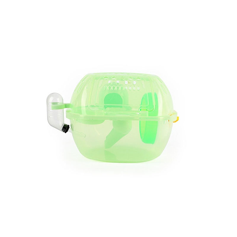 Portable Plastic Mini Hamster Cage Mice Nest Travel Small Animal Carrying Cage Living Habitat House for Small Pet
