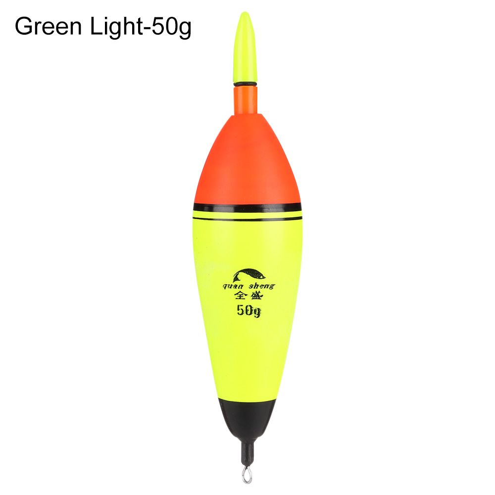 5g-100g Plastic Fishing Night Float Electronic Light Stick Eva Foam Ball Boia Bobber Buoyancy Fishing Accessories: 0.5# / black