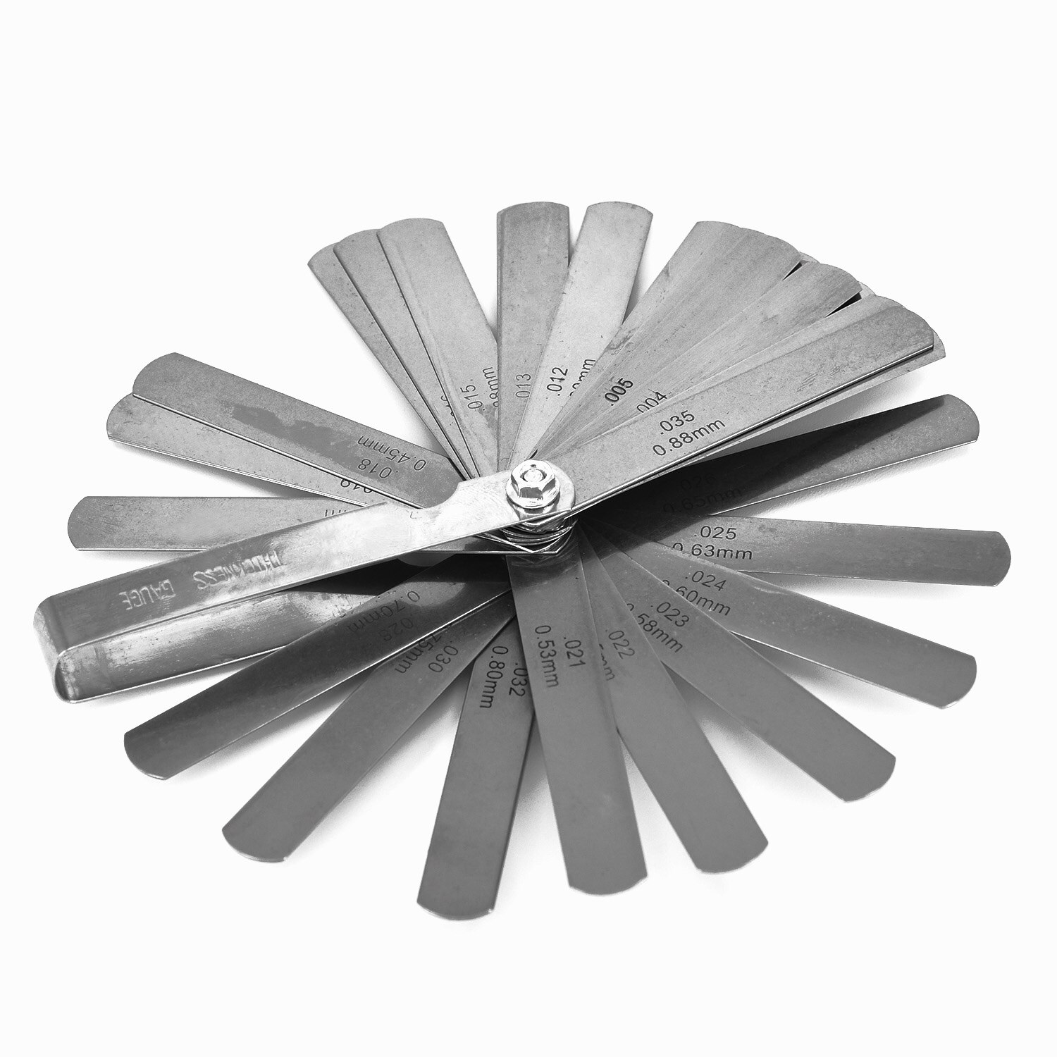 32 Blade Dual Reading Combination Feeler Tool 1Pc Check Measurement Measuring Precision Measuring Tools Feeler Gauge