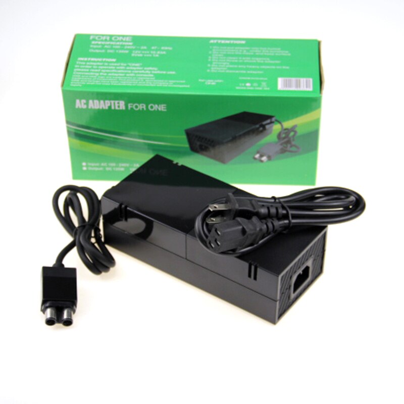 Adaptador ac novo e superior qualidade ac adaptador carregador cabo de alimentação cabo de alimentação 100-240for xbox um console com plugue da ue opcional