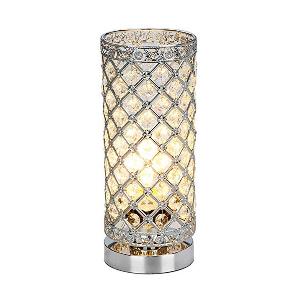 Luxus Draadloze Tafellamp Oplaadbaar - Chloé - Zwart - 21cm - Decoratieve tafellamp