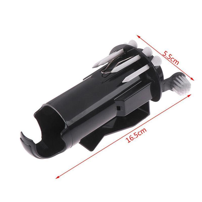 1pcs Portable Storage Golf Ball Tee Holder Portable storage Golf Ball Tee Holder Golf Tees Pro Clip Caddy Divot Tool Storage Box