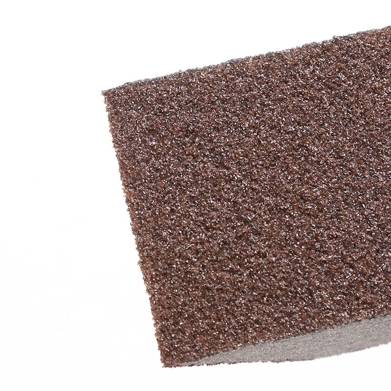 Esponja de esmeril trapezoidal, esponja mágica para lavar platos de cocina, cepillo eliminador de óxido, borrador, accesorios de cocina