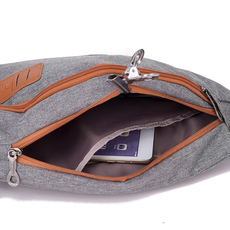 Uosc heren borsttas grote capaciteit schoudertas multifunctionele crossbody tas voor mannen koerierstas reisrugzak