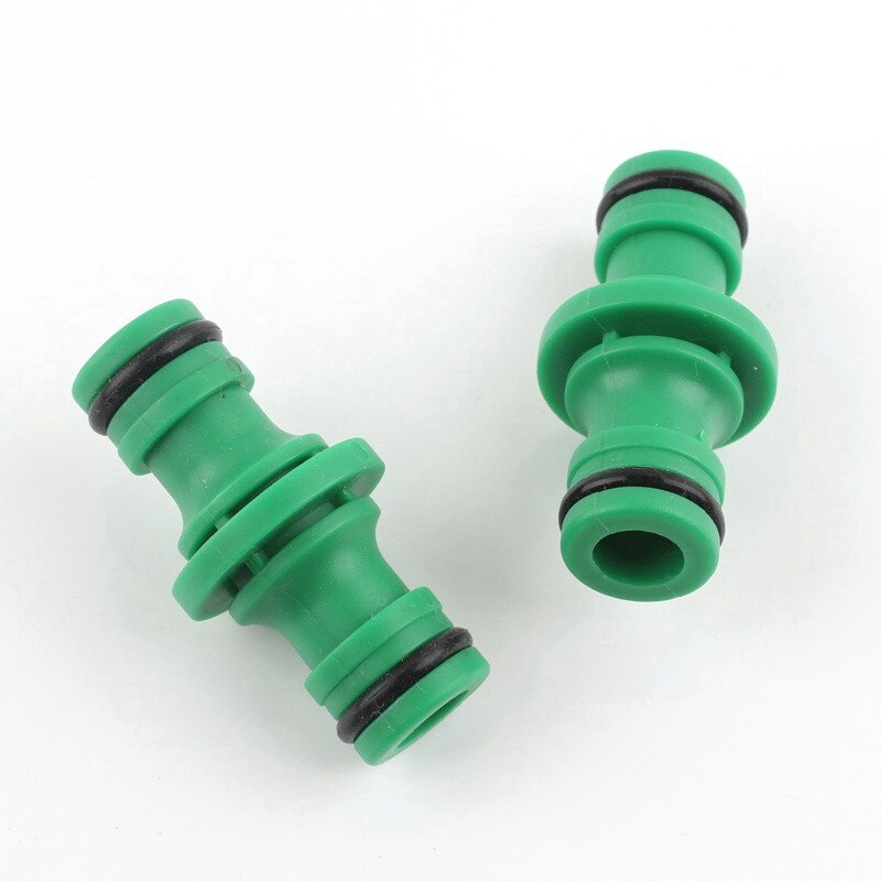 2 st 16mm slangkoppling vattenslangskoppling 1/2 '' kran kranadapter vattenpistolrör rak koppling trädgårdsbevattningstillbehör