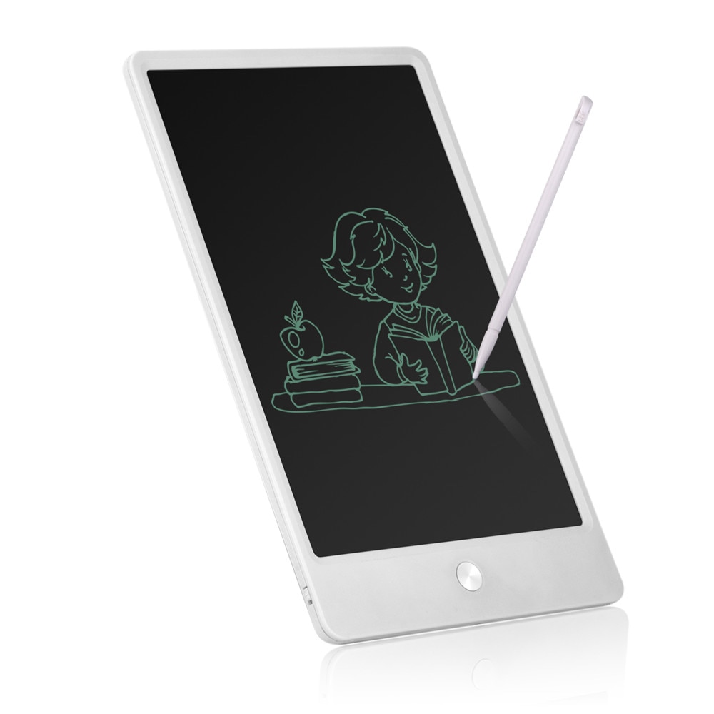 NEWYES 9 Pollici LCD Rilievo di Scrittura tavolo da Disegno Digitale Scrittura A Mano Tablet Portatile Elettronico Giocattoli di Doodle Pad (Bianco)