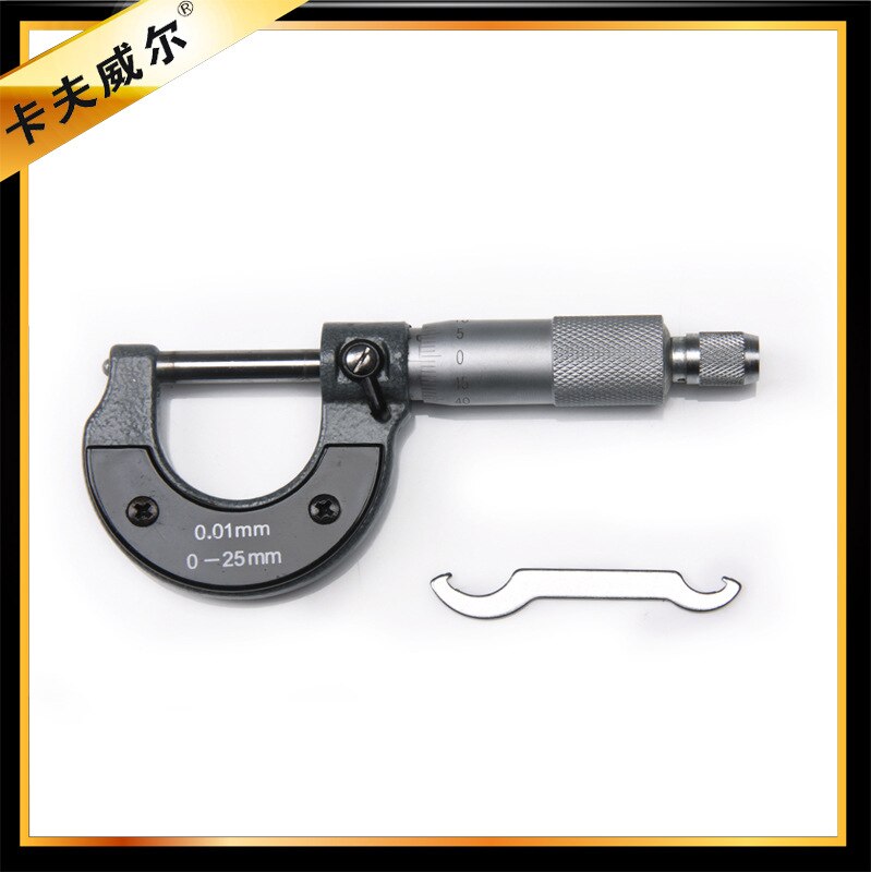 kraft vil ytre diameter mikrometer mikron mikrometer 0-25mm yb5001c