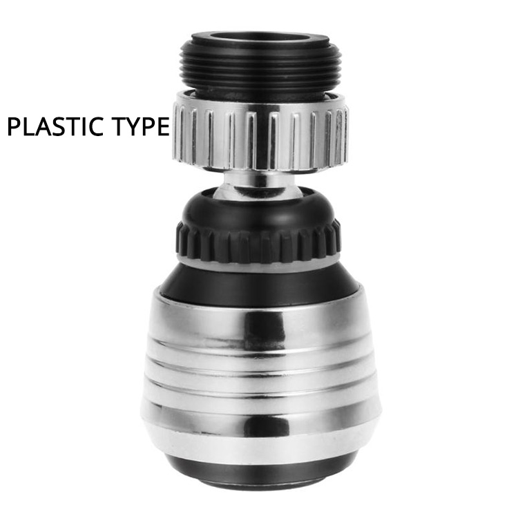 ZhangJi aireador de grifo de cocina de 360 grados 2 modos difusor de filtro de agua ajustable boquilla de ahorro de agua conector de grifo ducha: Blanco