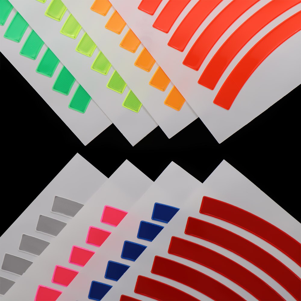 10 sztuk wioślarz odblaskowe naklejki wodoodporna opona aplikacja taśma bezpieczeństwa jasne paski koło rowerowe dla dzieci wioślarz równoważny