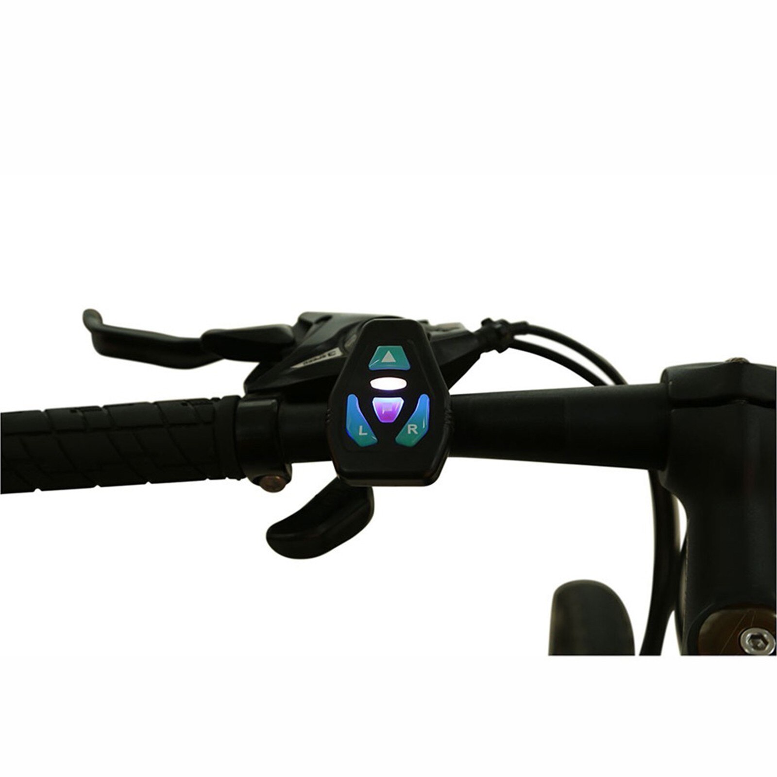 Standaard Configuratie Draadloze Afstandsbediening Lichtgevende Waarschuwing 15 Liter Rugzak Zwart Veiligheid Fietsen Led Lamp Rugzak Tas