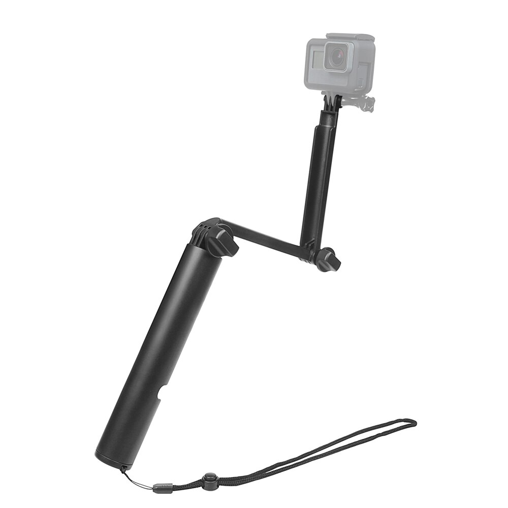 Schieten 3 Manier Grip Monopod Selfie Stick Voor Gopro Hero 8 7 5 Zwart Xiaomi Yi 4K Dji Osmo sjcam Sj8 Eken Go Pro Hero 7 Accessoires: XTGP456