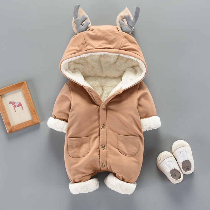 Combinaison d'hiver porter salopette pour enfants fille -né survêtement coton vêtements garçon manteau bébé neige vêtements Snowsuit Costume Costume