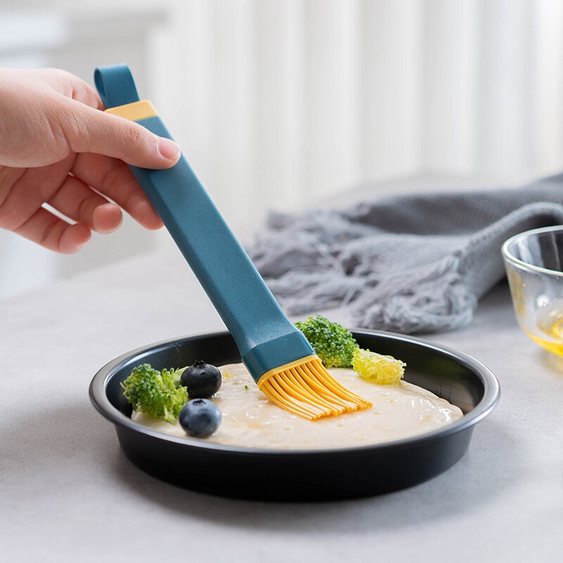 10 Stuks Gebak Borstel Siliconen Rijgborstel Keuken Siliconen Borstel Hittebestendige Borstel Olie Borstel Voor BBQ Rijgen Gebak Grillen Koken (Willekeurige Kleur