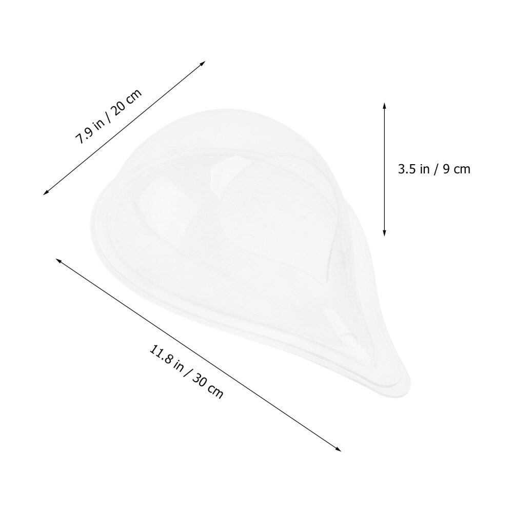 1Pc Water Shaped Fish Tank Hanging Fish Tank for Home Transparent