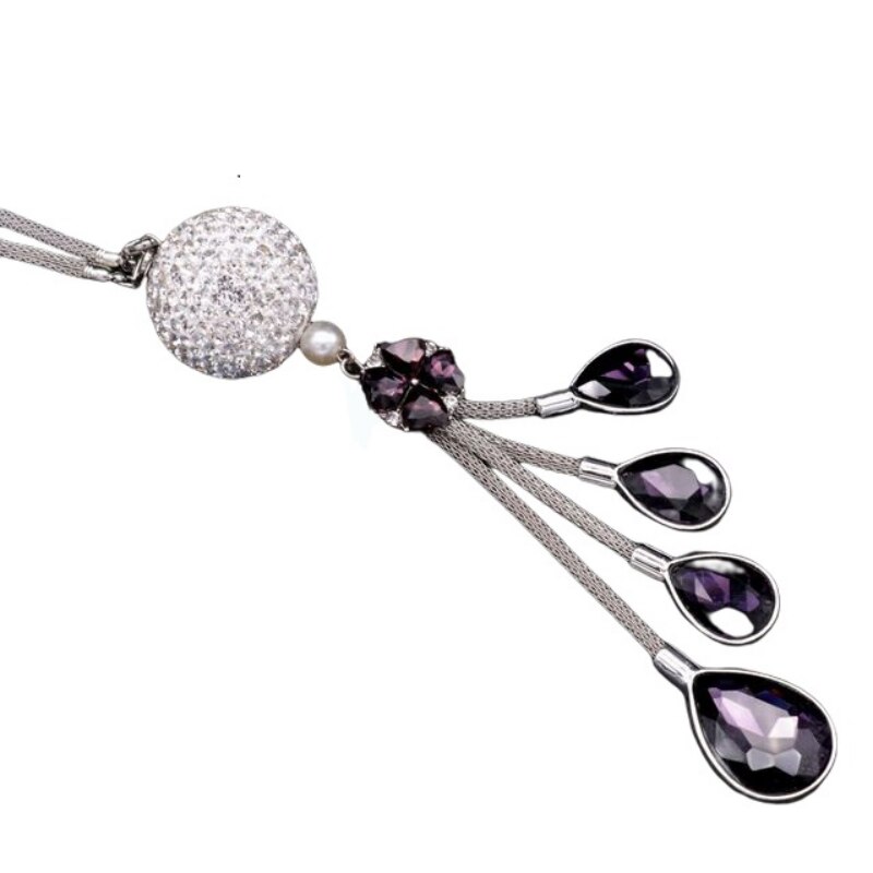 Auto Achteruitkijkspiegel Hanger Crystal Opknoping Ornament Bling Hanger Auto Interieur Auto Accessoires: AZ