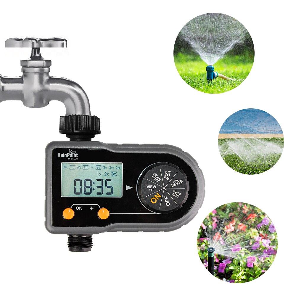 Garden Watering Timer Automatic Electronic Water Timer Autoplay Irrigator Home Programmable Hose Faucet Watering Timer