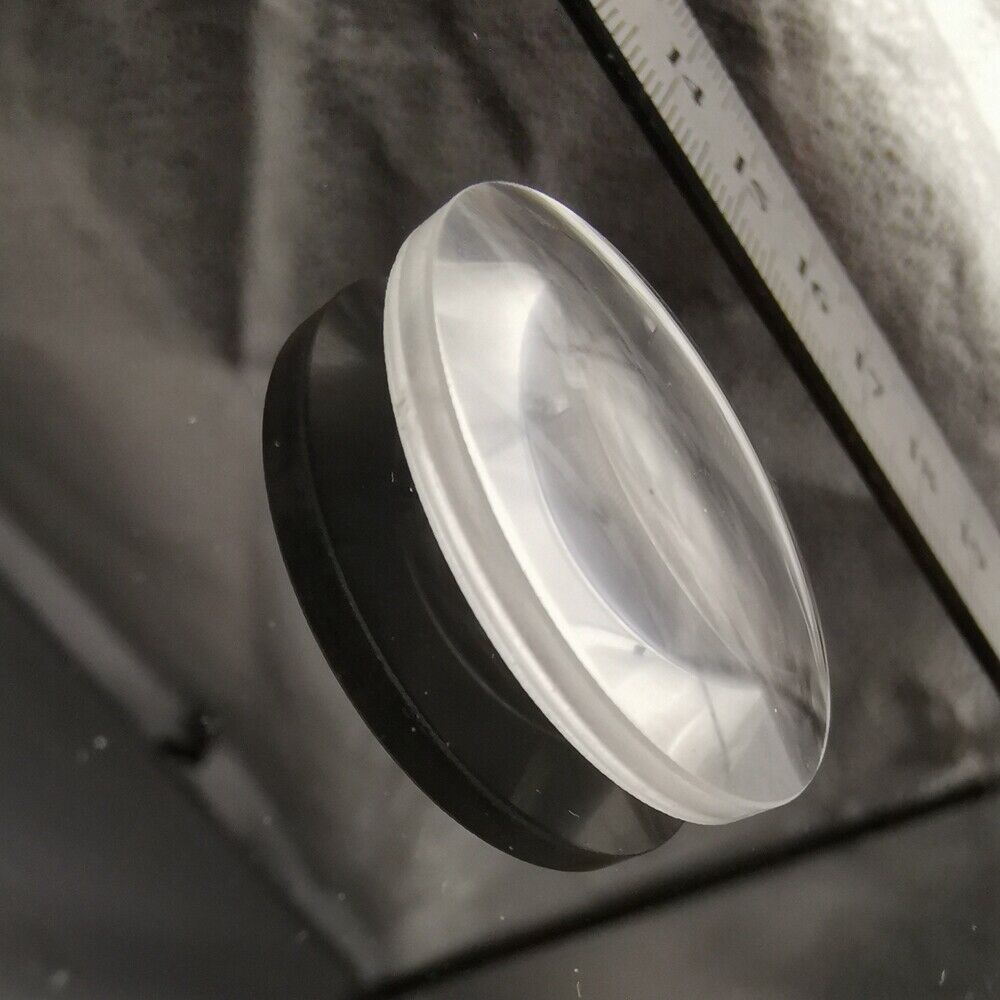 Konveks linsediameter 30mm brændvidde 50mm prøve  k9 optisk glas