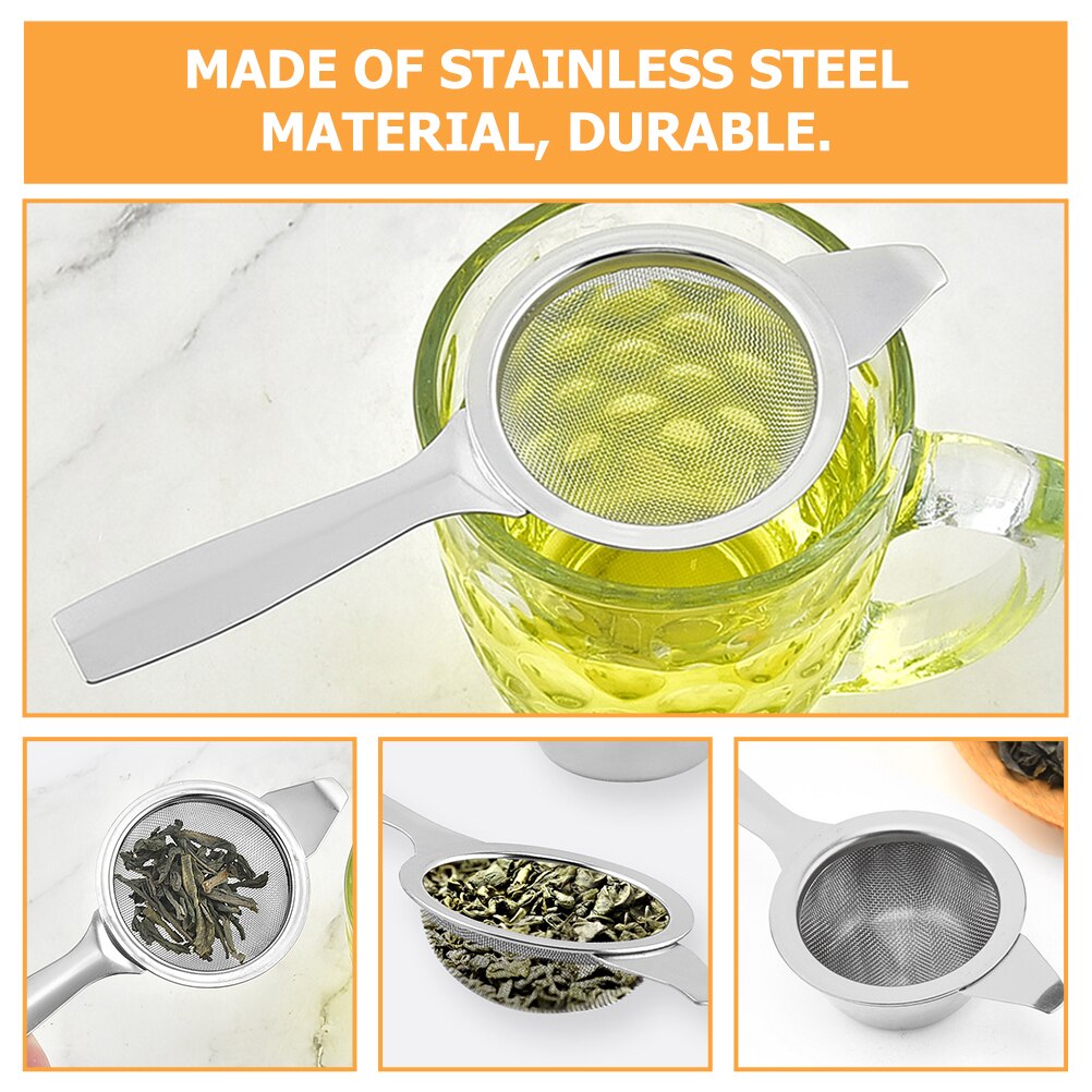 Stainless Steel Tea Infuser Long Handle Tea Infuser Loose Tea Strainer Home Supplies
