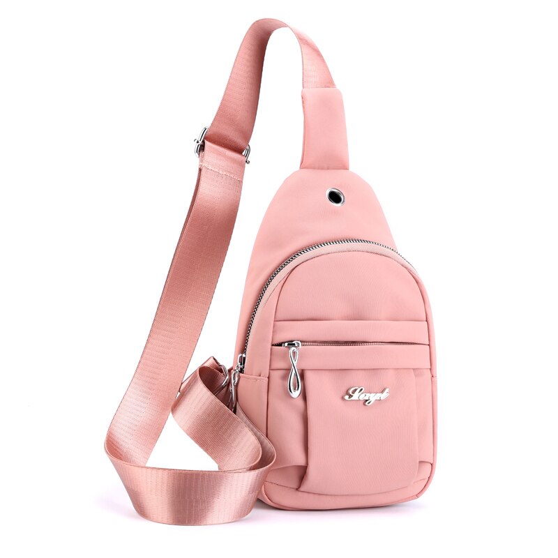 Running Portemonnee Mode Vrouwen Sport Borst Tas Portemonnee Telefoon Tas Riem Tas Kleine Mini Schouder Tas: pink2