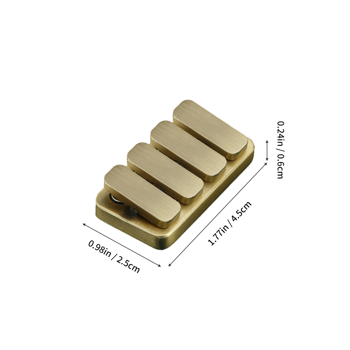 Deslizador magnético de Metal para adultos, Mini juguetes sensoriales con yema del dedo, giroscopio, onda de sonido, descompresión EDC, juguetes de escritorio de oficina