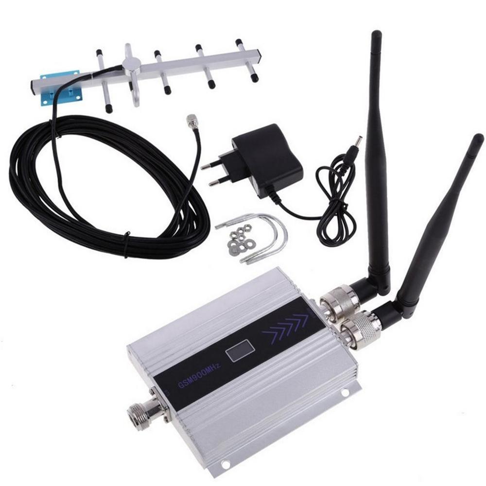 Mobiltelefon signalforstærker forstærker mobiltelefon signal repeater gsm 900 mhz mobil kit 2g 3g 4g yagi antenne
