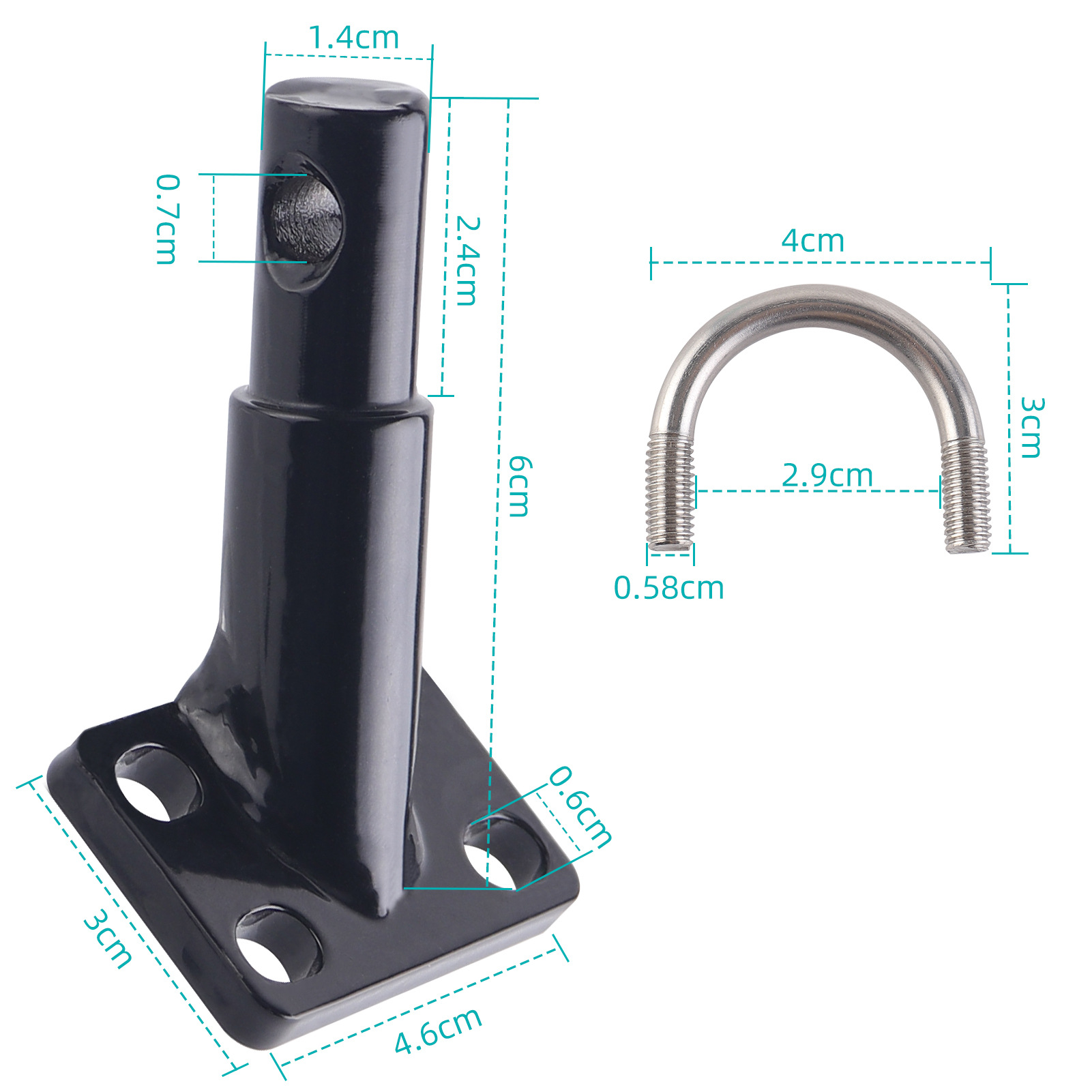 Akcesoria rowerowe Artykuły dla zwierząt Akcesoria robić przyczep rowerowych Głowica trakcyjna HAK PRZYCZEPY ROWEROWEJ Adaptery rowerowe Akcesoria