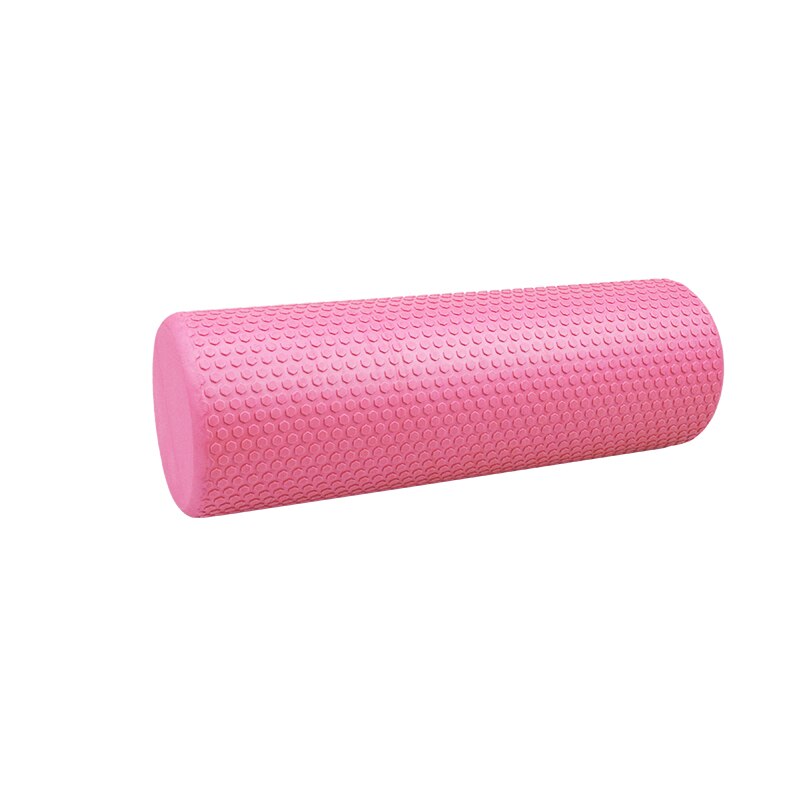 30/45/60CM Yoga Foam Roller High-density EVA Muscle Roller Self Massage Tool for Gym Pilates Yoga Fitness Gym Equipment: Pink 45CM