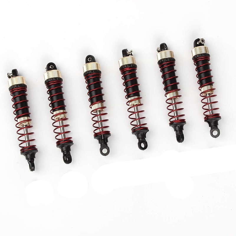 RC Shock Absorber, Adjustable Assembled Spring Damper Suspension Upgraded Oil Filled Shock 25-ZJ03 for 9125 RC Car