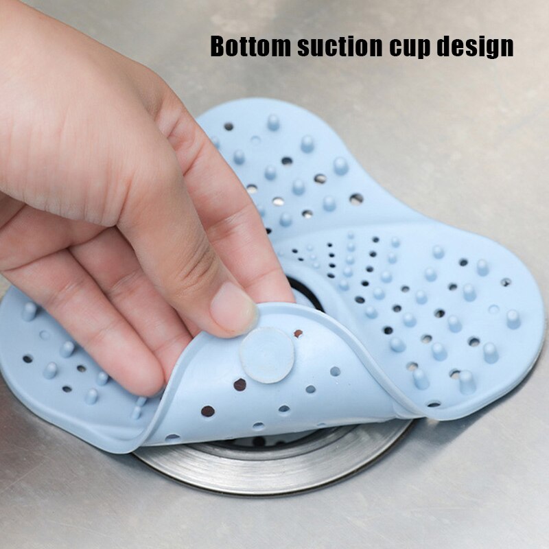 6 stuks doucheafvoer haarvanger badstop afdekking afvoerbeschermer tpr gootsteen afvoerzeef rioolfilters  js22