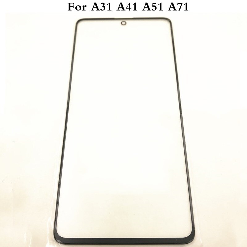 Para Samsung Galaxy A31, A315, A41, A415, A51, A515, A71, A715, pantalla táctil, Panel frontal de cristal LCD, lente frontal de pantalla