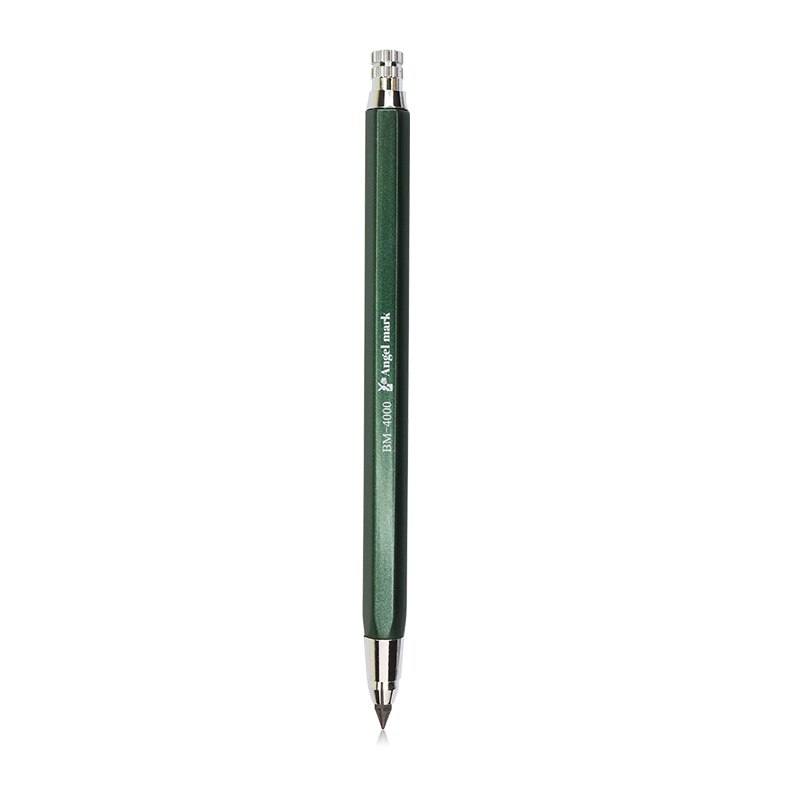 2.0/4.0mm Mechanical/Automatic Charcoal Pencil Graphite Lead/Refills/Core Replaceable HB/2B/4B/6B/8B/10B/12B Sketch Stationery: 4.0-1pcs green