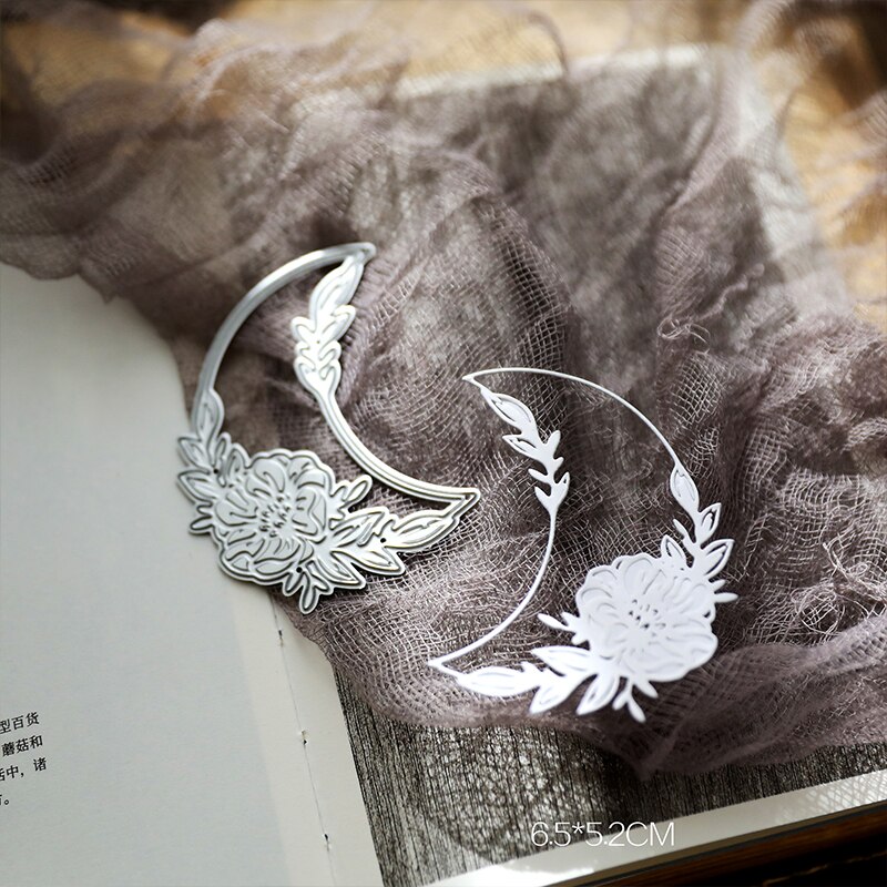 2022 Spring Lace Series Flower Frame Metal Cutting Dies Stencils for DIY Scrapbooking Decorative Embossing DIY Paper Cards: WD18