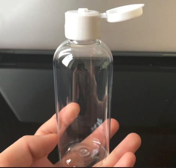 2pcs/lot 100ml Plastic Liquid Shampoo Clear Makeup Container Lotion Multifunctional Travel Bottle