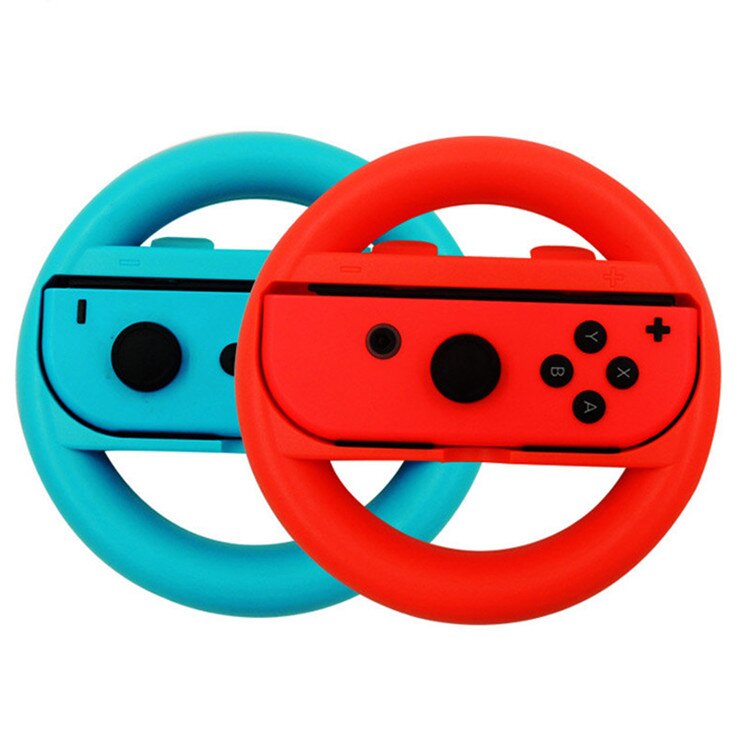EastVita iplay 2 uds juego volante mango de juego empuñadura, soporte para Nintendo Switch Controller izquierdo derecho Joystick r12: Rosa