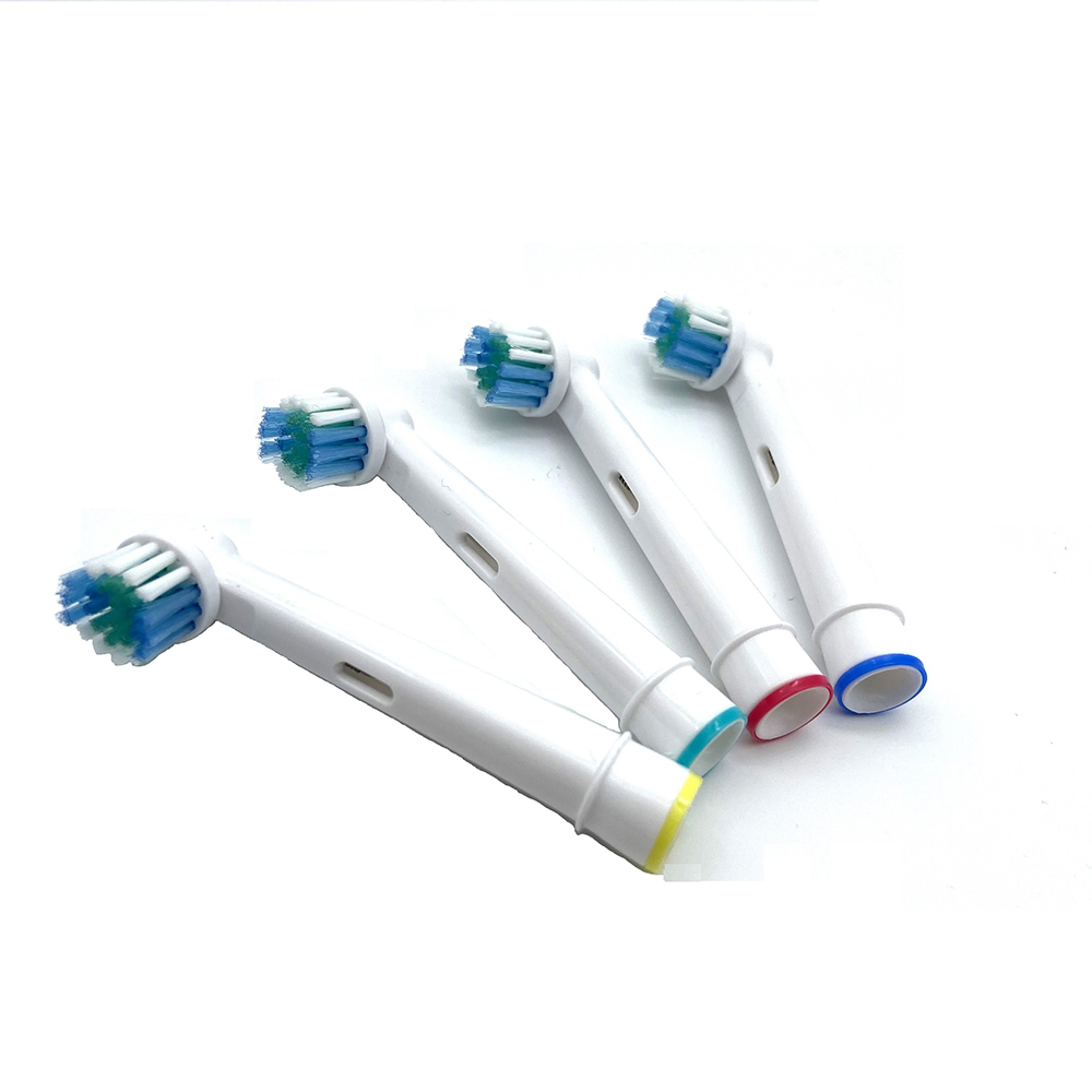 Vervangende opzetborstels compatibel met OralB Braun - 4/8 stuks professionele elektrische opzetborstels - precisie vullingen voor Ora: MULTI
