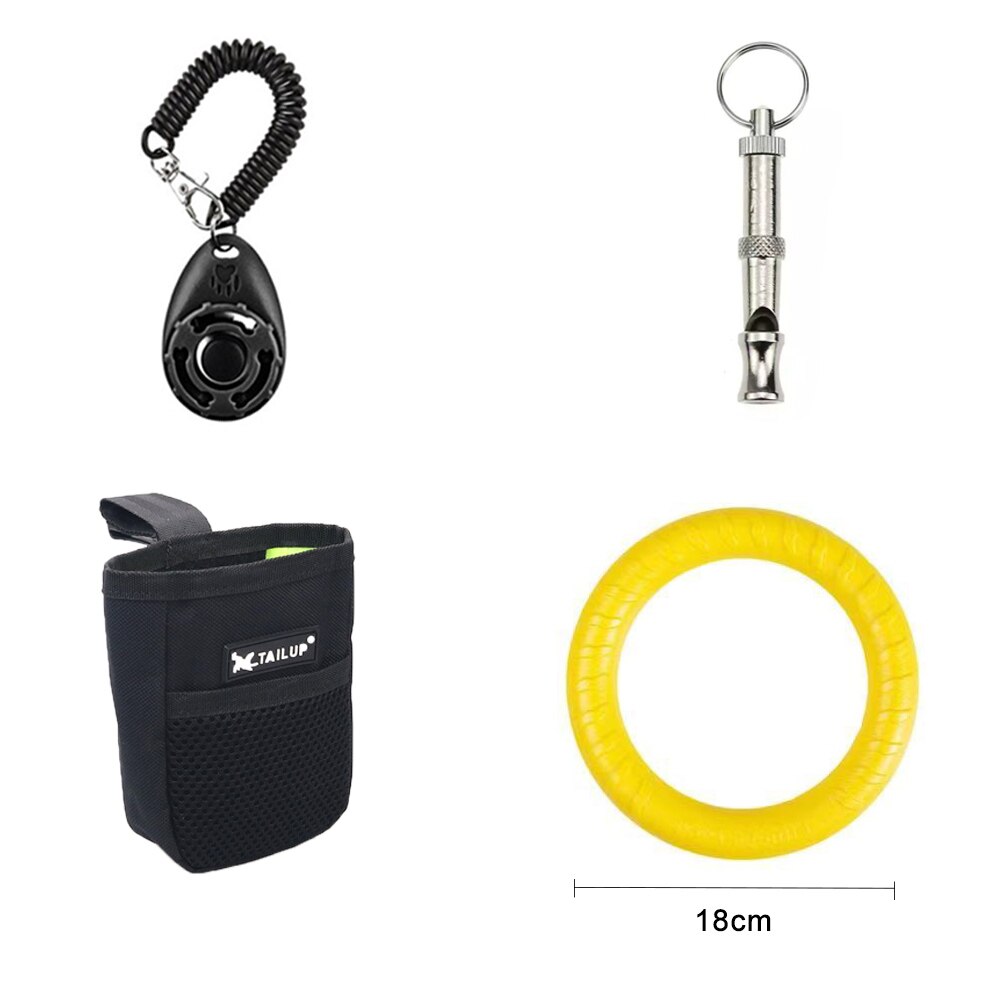 Hond Training Set Huisdier Fluitje Clicker Zak Touw Bal Ring Puller Speelgoed Grote Honden Interactieve Trainingen Apparatuur Accessoires Voor: Type 5