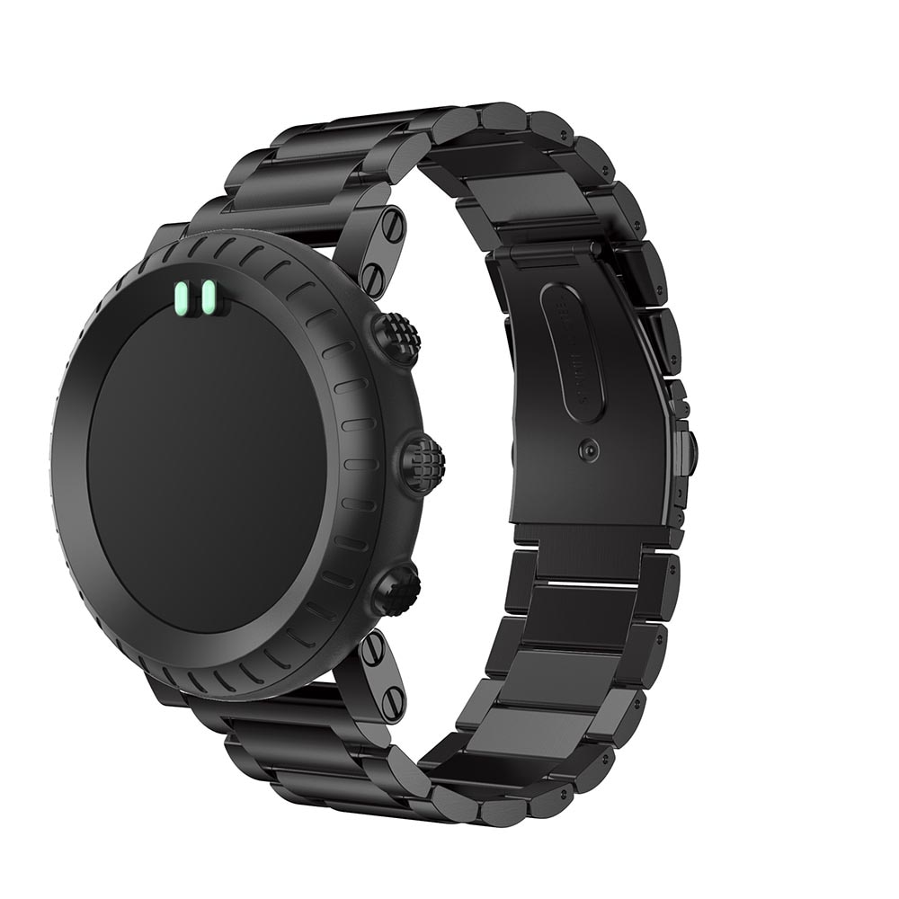 Armband roestvrij staal horlogeband voor suunto core horlogeband smart watch verstelbare vervangende band polsband accessoires