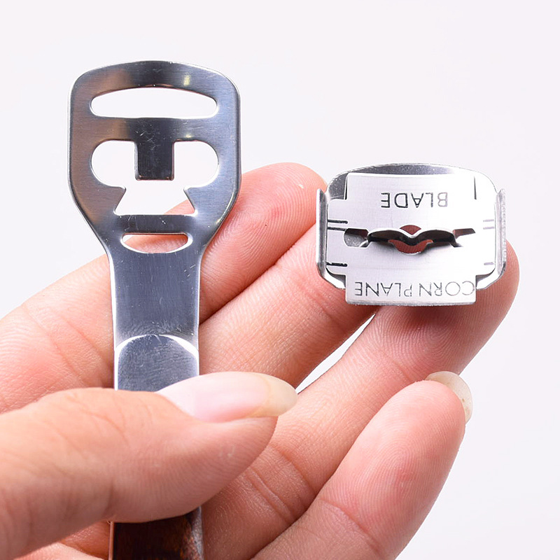 1/2/3/4sets Stainless Steel Replacement Blades For Skin Callus Foot Hard Remover Foot Care Pedicure Machine Foot Remover Hand